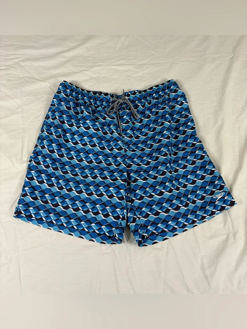 Speedo Mens Blue Swin Shorts Size XL